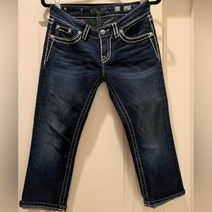 Miss Me Cuffed Capri